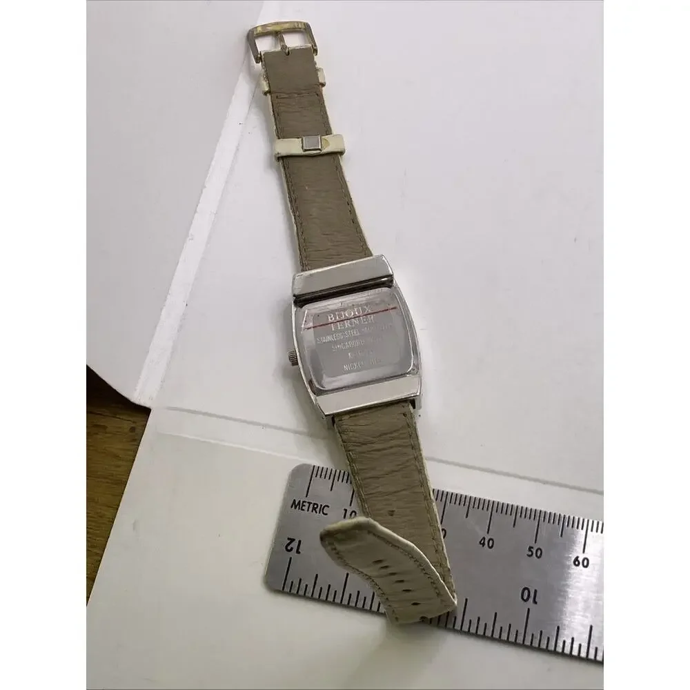 Vintage Terner Womens Rhinestone Watch New Battery
